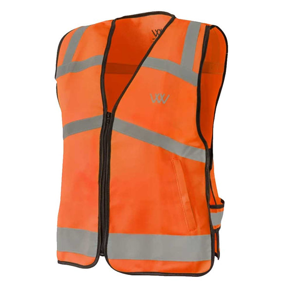 Woof Wear Hi Vis Riding Vest Adults Orange