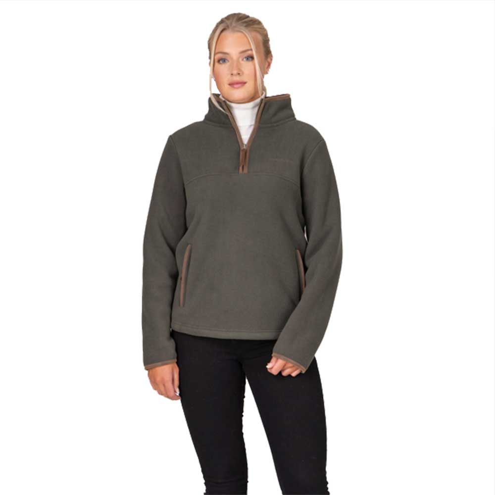 Aubrion Half Zip Fleece Green