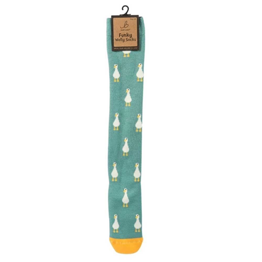 Bartleby Welly Socks Novelty Duck Size 4-8