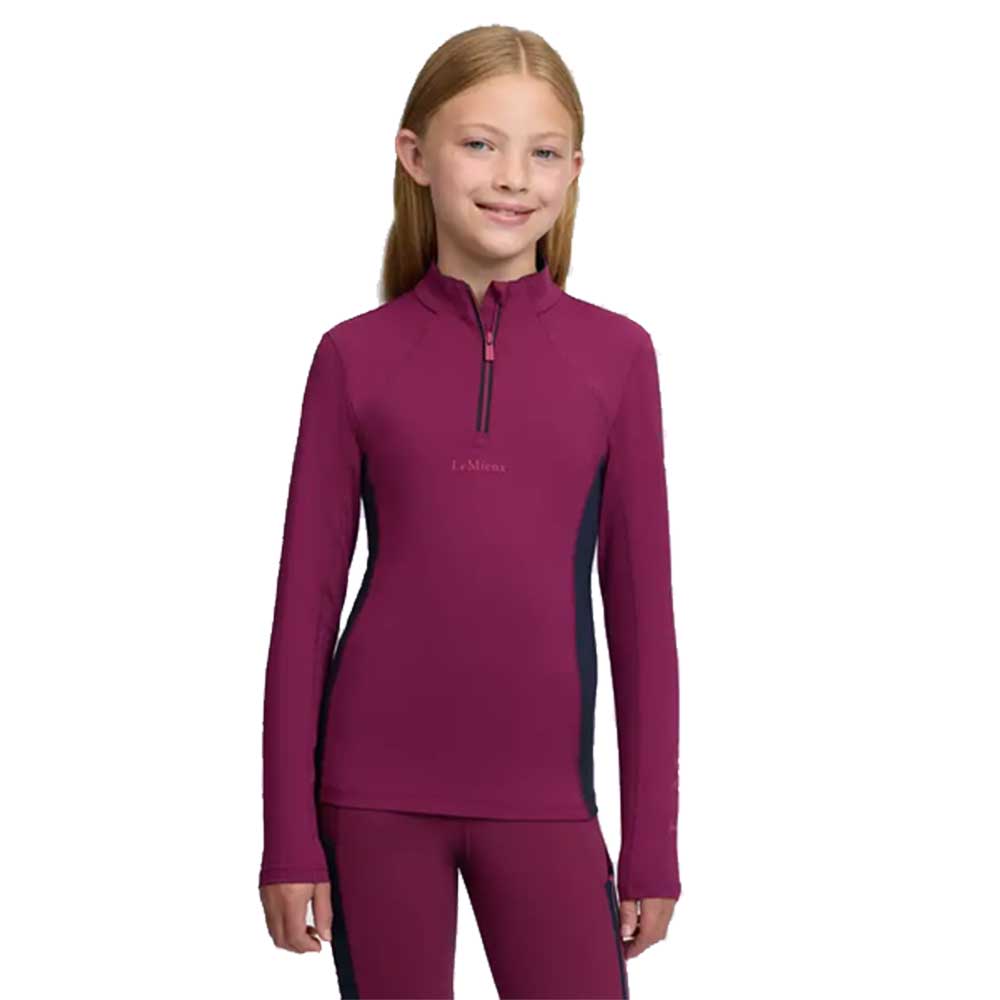 LeMieux Young Rider Classique Base Layer Blackberry