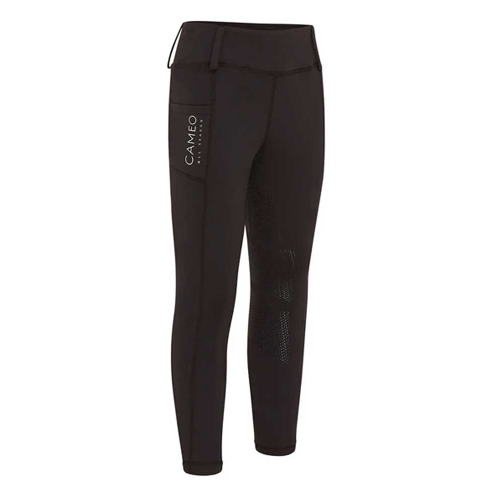 Cameo All Season Junior Riding Tights Black