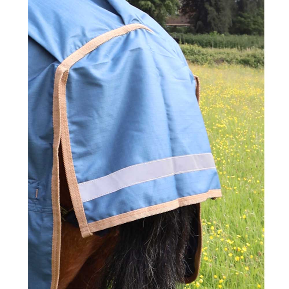 Perf Equine Detachable Neck 50g Turnout Rug Deep Blue