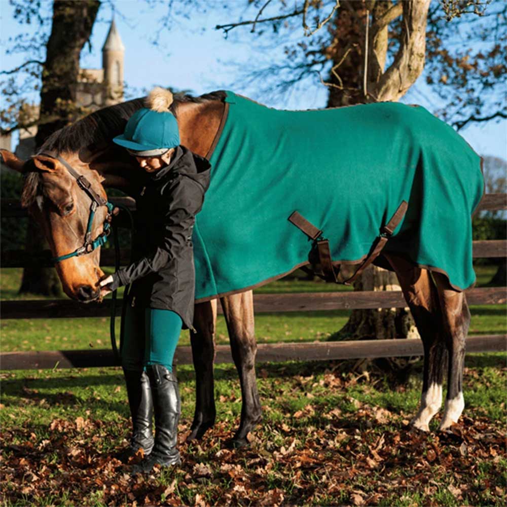Cameo Fleece Show Rug Evergreen