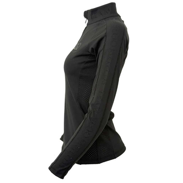 Bloomfields Chloe Crystal Long Sleeve Base Layer Black