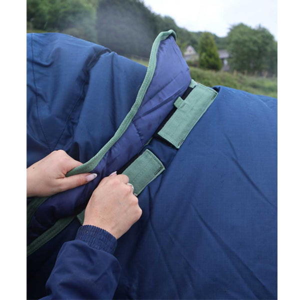 Perf Equine Detachable Neck 300g Turnout Rug Dark Navy