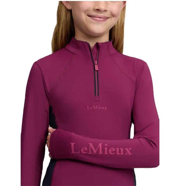 LeMieux Young Rider Classique Base Layer Blackberry