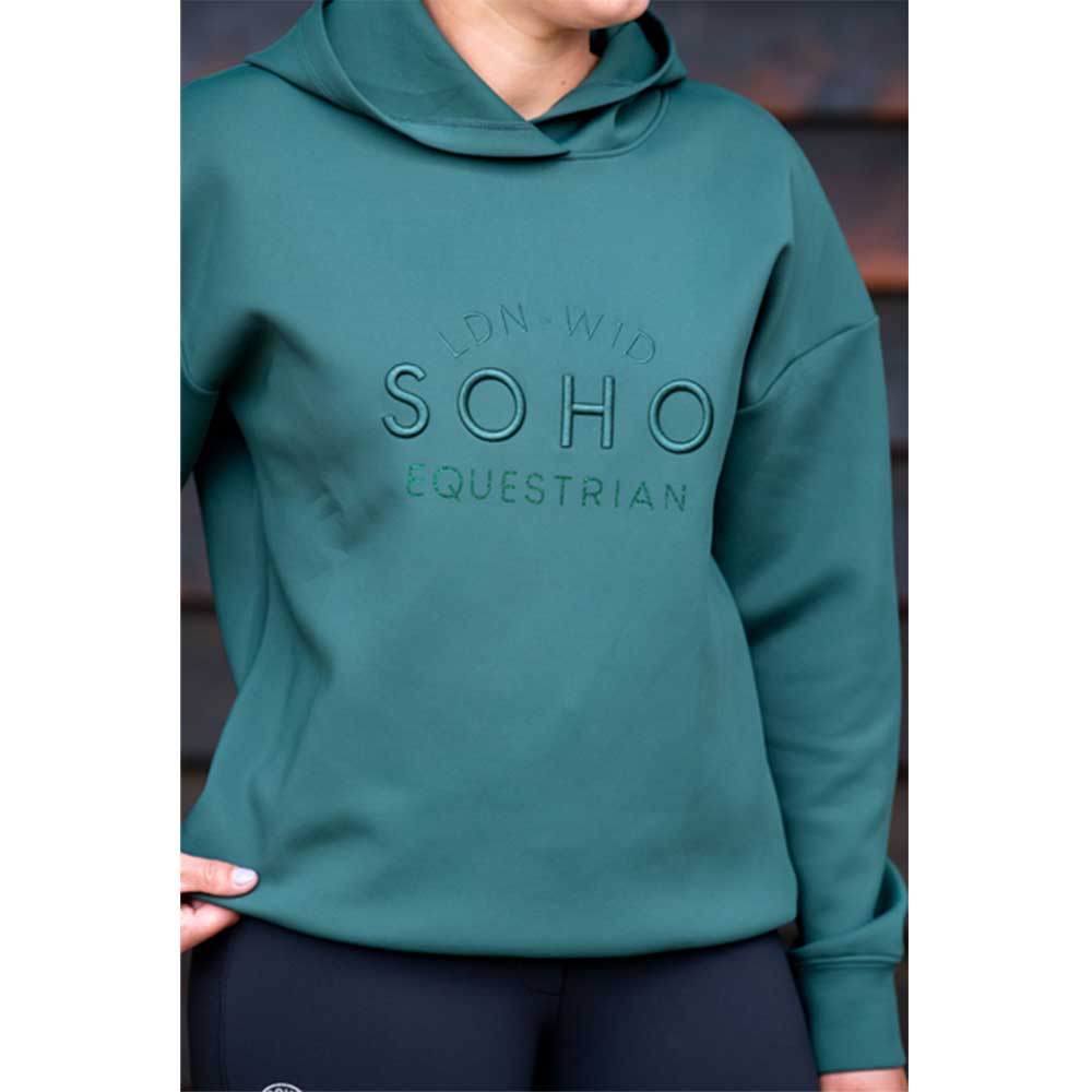 SOHO Equestrian Heritage Green Hoodie