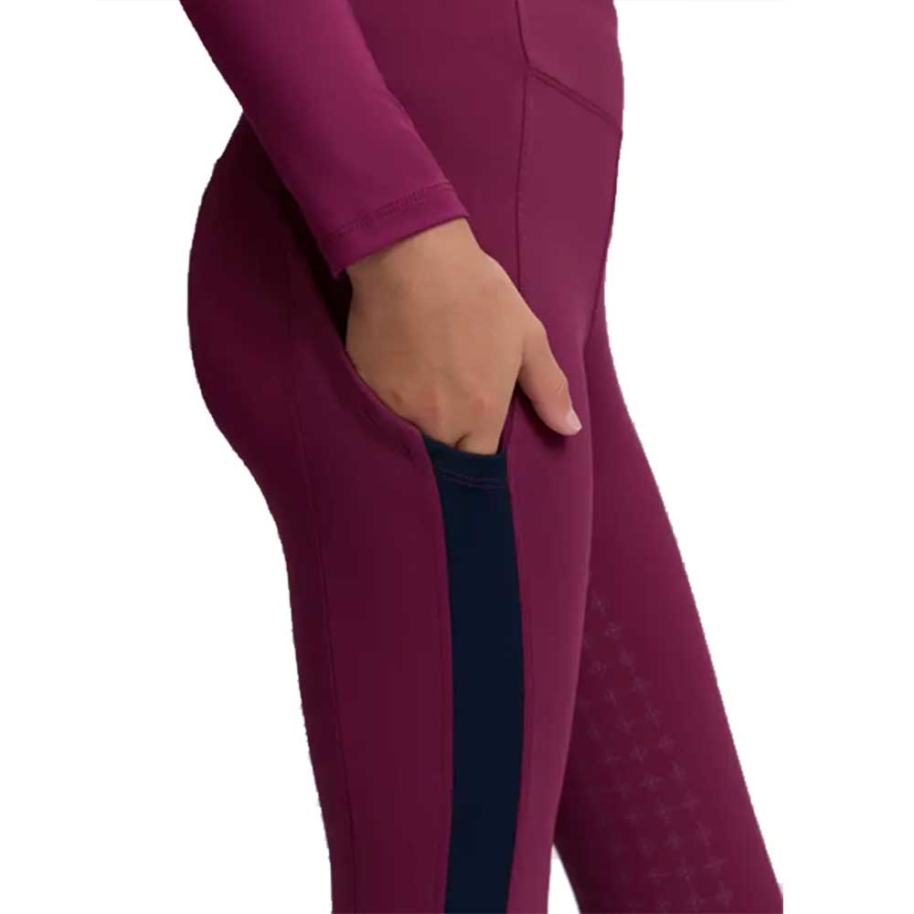 LeMieux Young Rider Orla Pull Ons Blackberry