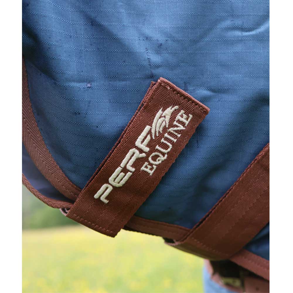 Perf Equine Detachable Neck 50g Turnout Rug Deep Blue