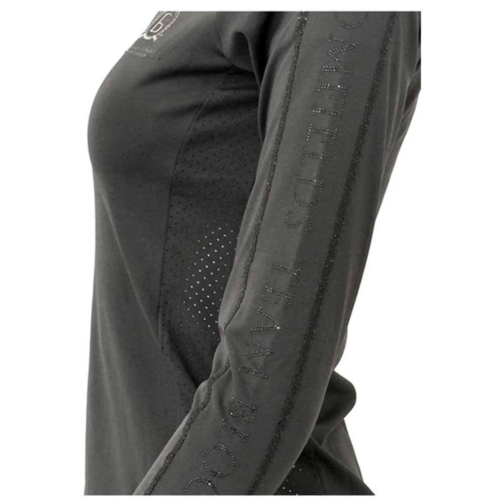 Bloomfields Chloe Crystal Long Sleeve Base Layer Black