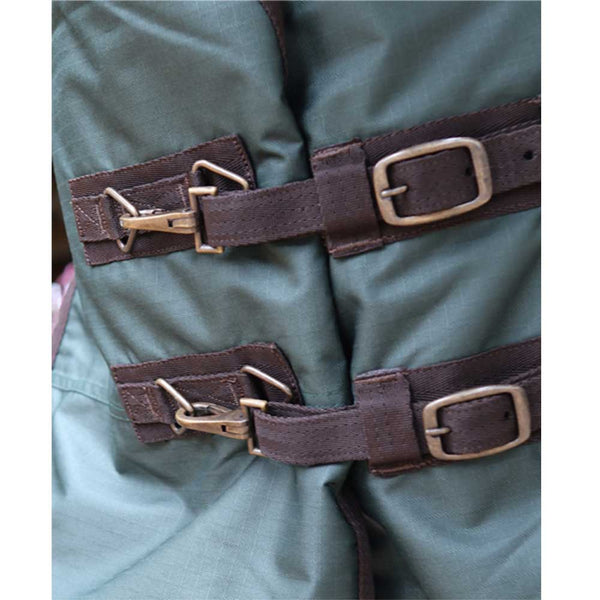 Perf Equine Combo 200g Turnout Rug Dark Green
