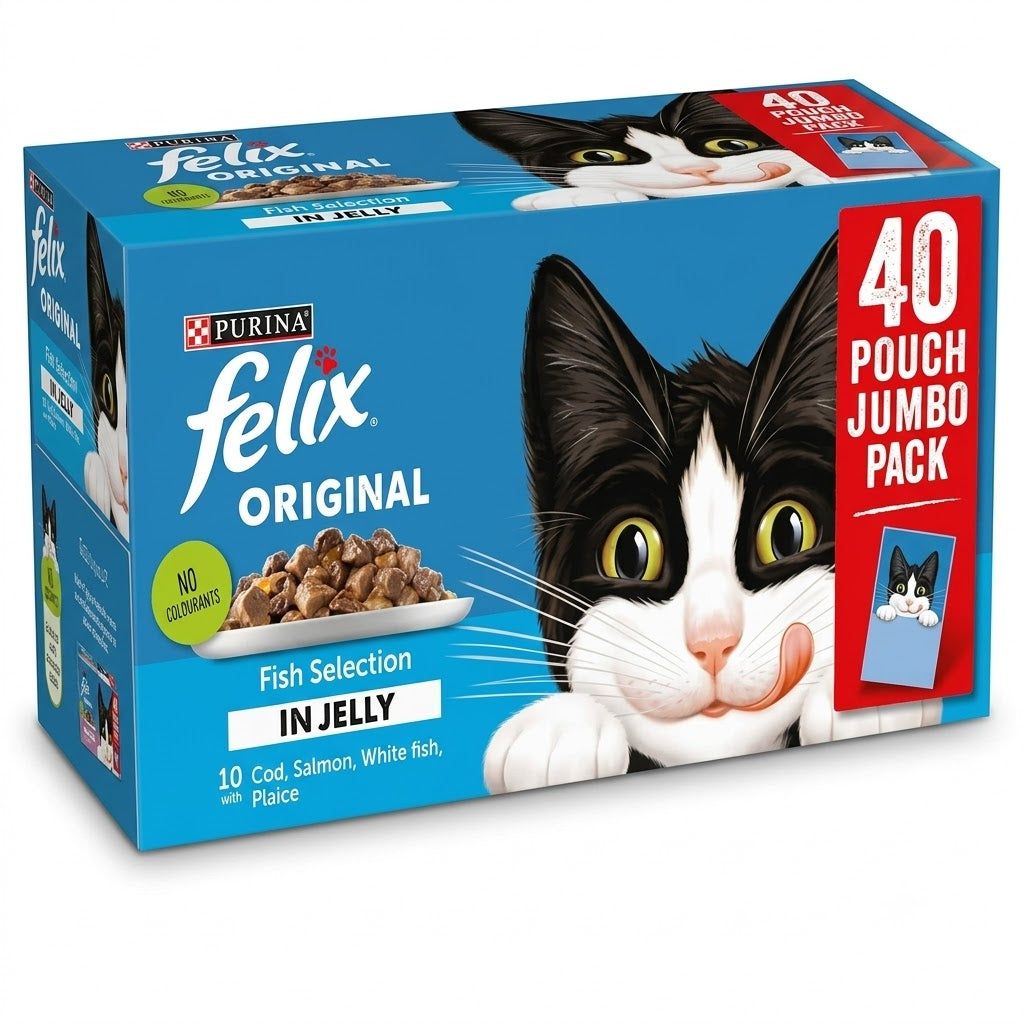 Felix Original Fish Selection 85g x 40pk