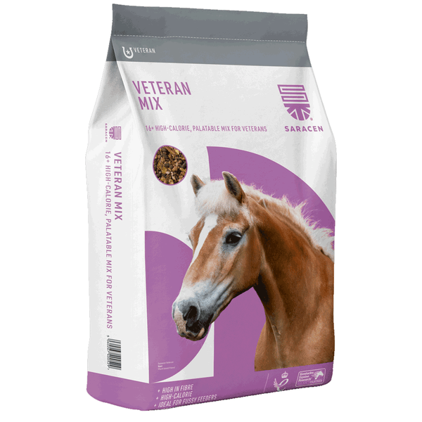 Saracen Veteran Mix 20Kg - Senior Horse Feed