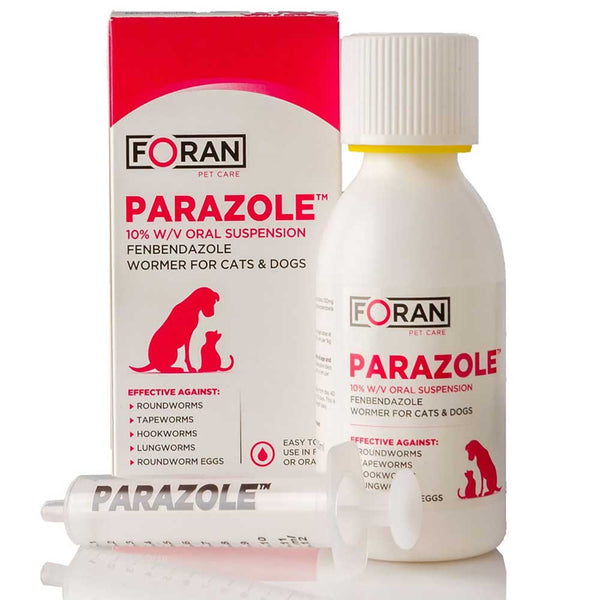 Foran Parazole Cat & Dog Wormer 10% 100ml