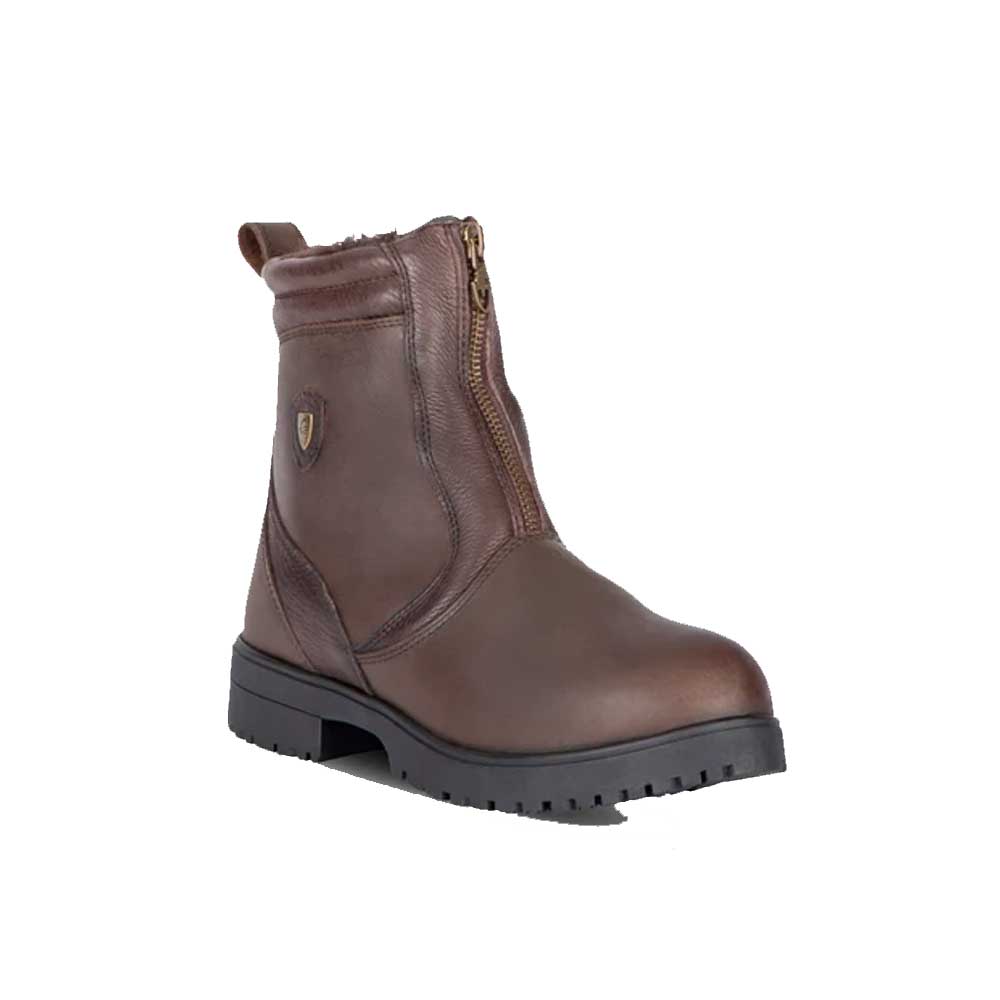 Moretta Atri Zip Country Boot Brown