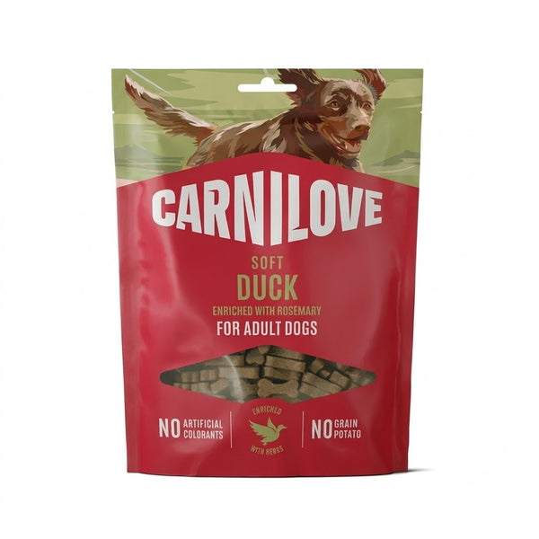 Carnilove Duck with Rosemary Soft Dog Treats 200g