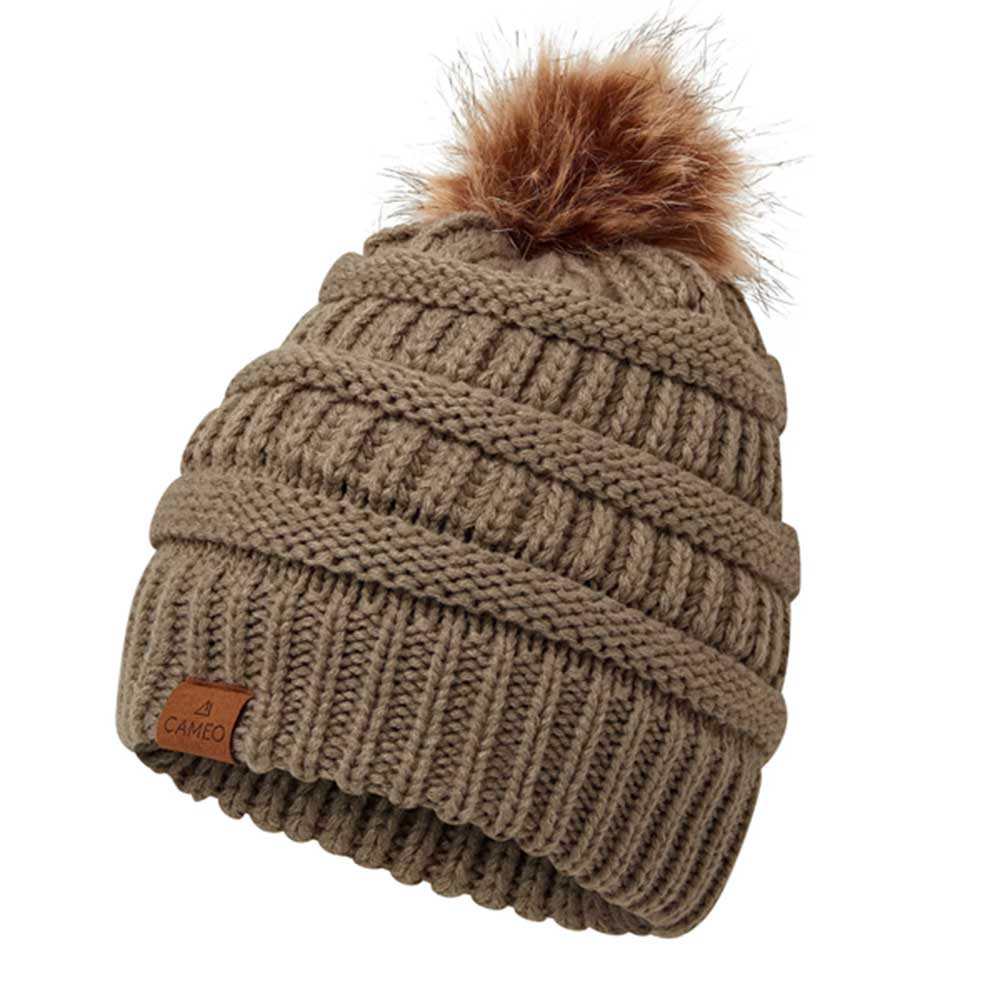 Cameo Bobble Hat