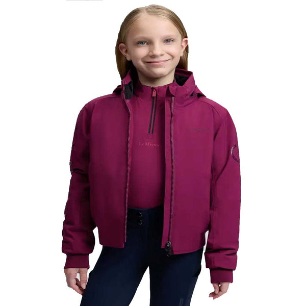 LeMieux Young Rider Clarissa Crew Jacket Blackberry