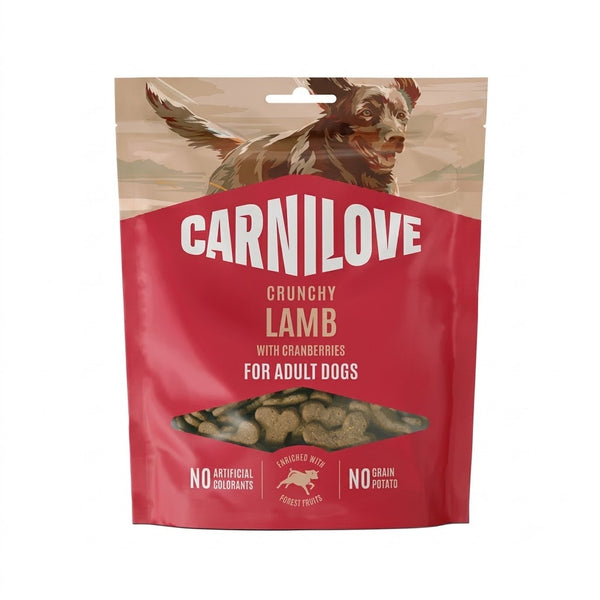Carnilove Lamb with Cranberries Crunchy Dog Treats 200g