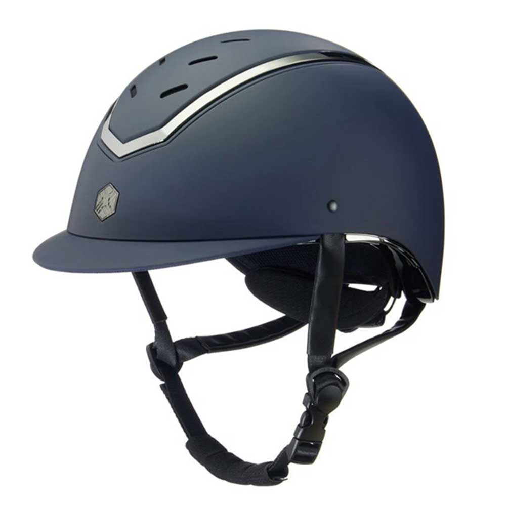 Charles Owen Kylo Helmet Navy Matte/Pewter