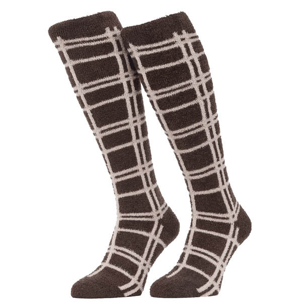 LeMieux Heritage Check Fluffies Cocoa