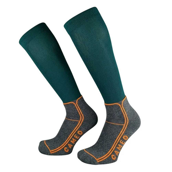 Cameo Thermolite Technical Riding Sock Evergreen